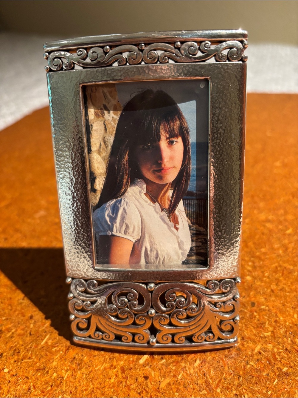 Vintage retired Brighton miniature photo frame
